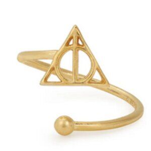 Alex and Ani Harry Pooter Deathly Hallows Adjustable Ring